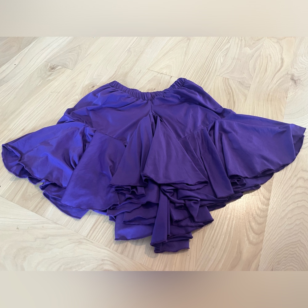 Small mini skirt with shorts underneath!